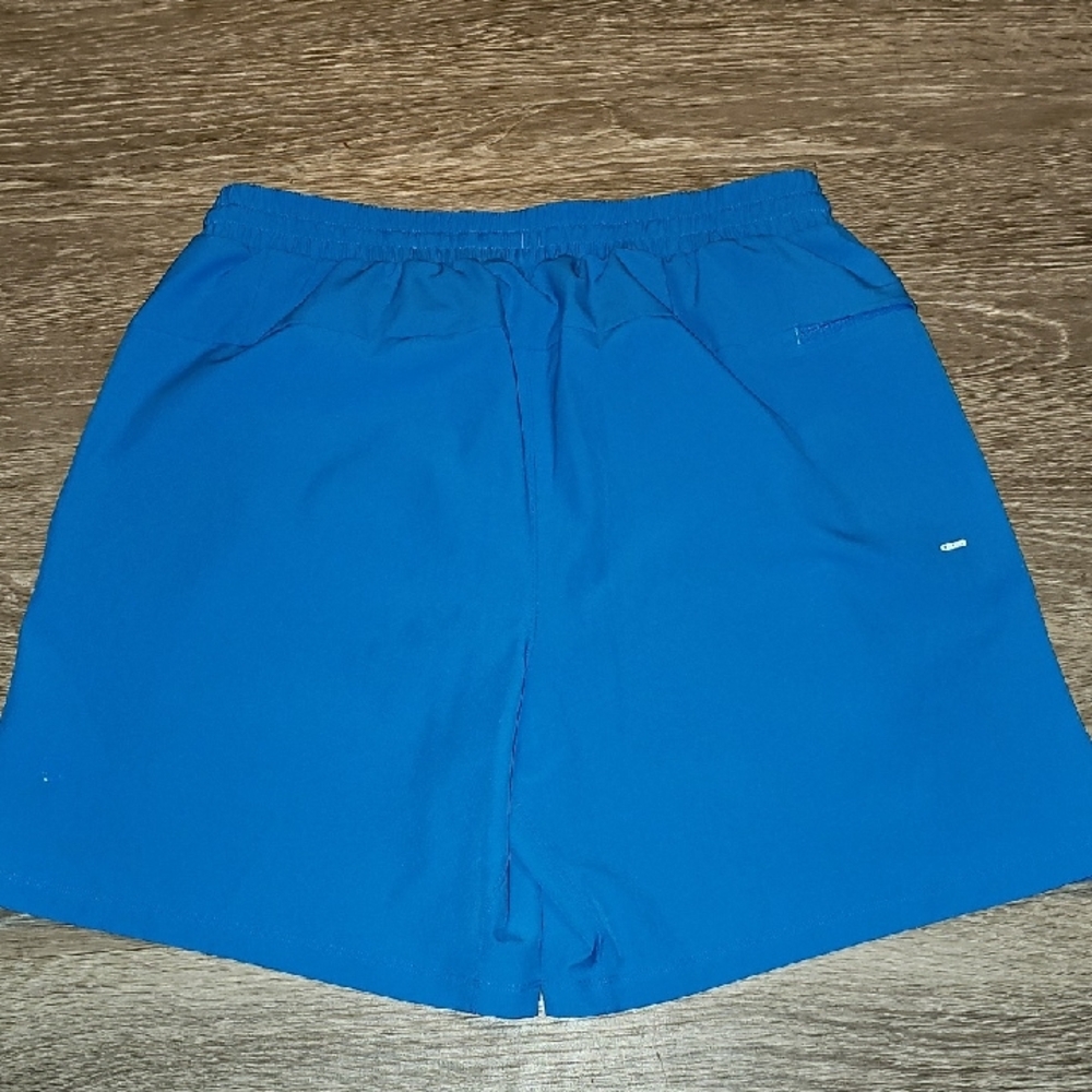 Lululemon Swim Shorts Sz Large. Nwots!! Clean Liner, Gummy Logo!! BLUE